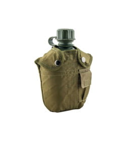 Фляжка №1 армейская в чехле (HS-NP 020009-02) Helios