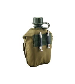 Фляжка №1 армейская в чехле (HS-NP 020009-02) Helios