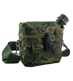 Фляжка №2 армейская в чехле (HS-NP 020011-02) Helios