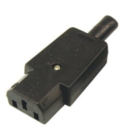 Штекер сетевой на шнур ("мама" контакт) REXANT 11-0004