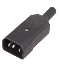 Штекер сетевой на шнур ("папа" контакт) REXANT 11-0003