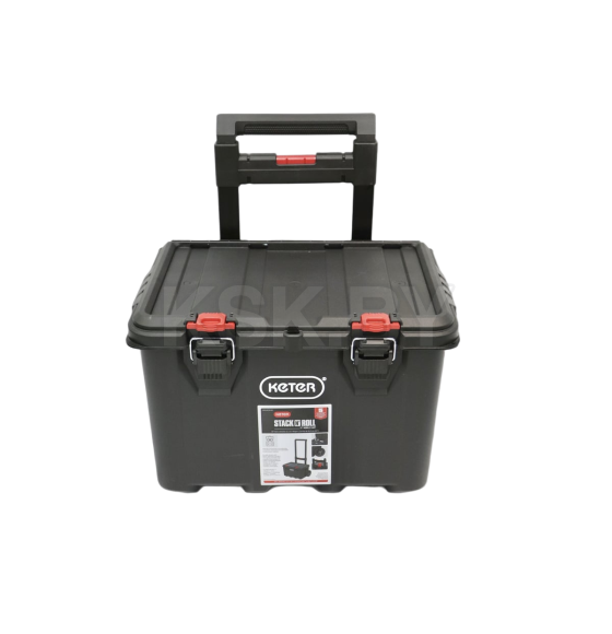 Ящик для инструментов Stack'N'Roll Cart Black (Keter) (17210777) 