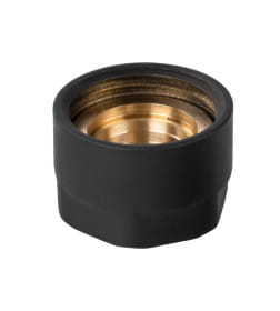 Концовка для монтажной трубки Royal Thermo 3/4" (черный)