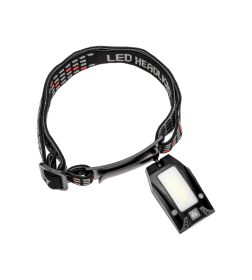 Фонарь налобный сверхлегкий с прищепкой REXANT 75-8011