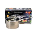 Сотейник из нержавеющей стали со стеклянной крышкой 16см/ 1,7 л HR 143-1 Haus Roland (HR 143-1) 