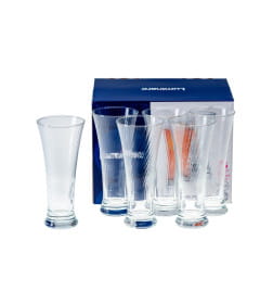 Набор стаканов стеклянных "Martigues Optique" 330 мл (6 шт.) X0811