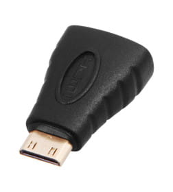Переходник гнездо HDMI - штекер Mini HDMI GOLD REXANT 17-6801