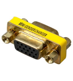 Переходник гнездо VGA - гнездо VGA GOLD REXANT 17-6817