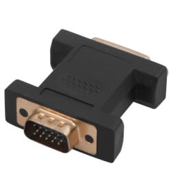 Переходник штекер VGA - гнездо DVI-D позолоченный GOLD REXANT 17-6808