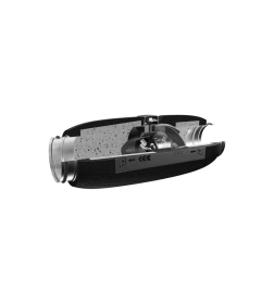 Вентилятор канальный осевой шумоизолированный PACIFIC D150 две скорости ЭРА