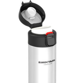 Термос-кружка БИОСТАЛЬ-CROSSTOWN NMU-W 520 мл (полярный белый)