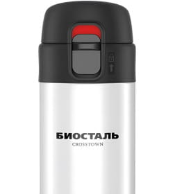 Термос-кружка БИОСТАЛЬ-CROSSTOWN NMU-W 420 мл (полярный белый)