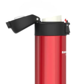 Термос-кружка БИОСТАЛЬ-CROSSTOWN NMU-R 520 мл (красный гранат)