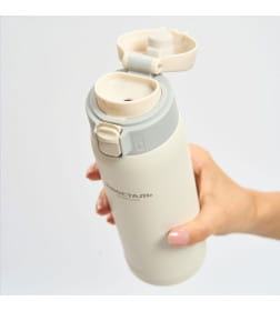 Термос-кружка БИОСТАЛЬ-CROSSTOWN NMR-W 0,48 л (белый)