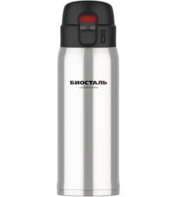 Термос-кружка БИОСТАЛЬ-CROSSTOWN NMR 0,48 л (стальной)