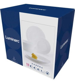 Столовый набор "Harena" white (19пр.) L3271 (51392)