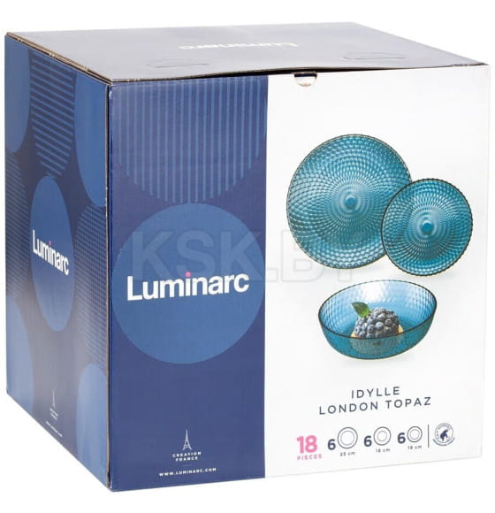 Столовый набор "Idylle London Topaz" (18пр.) Q4077 (90077) 