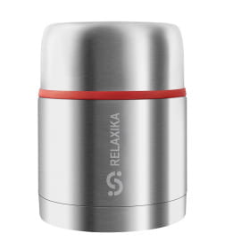 Термос для еды 500 мл широкое горлышко, термочехол Relaxika 301 1P