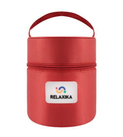 Термос для еды 500 мл широкое горлышко, термочехол Relaxika 301 1P