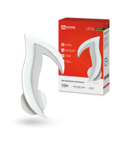 Светильник светодиодный ELEGANT LOTUS 15Вт 230В 3000-6500K 1200Лм STEP COLOR белый IN HOME 4690612051420