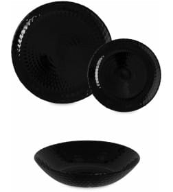 Столовый набор "Pampille Black" (18пр.) Q6157