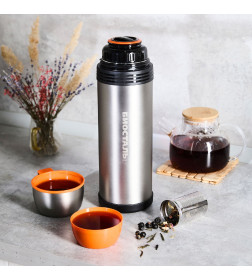 Термос БИОСТАЛЬ-СПОРТ NGP-Z 2.0 л универсальный с ручкой и ситечком