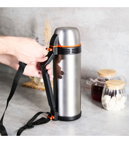 Термос БИОСТАЛЬ-СПОРТ NGP-Z 2.0 л универсальный с ручкой и ситечком