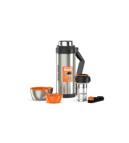 Термос БИОСТАЛЬ-СПОРТ NGP-Z 1.8 л универсальный с ручкой и ситечком