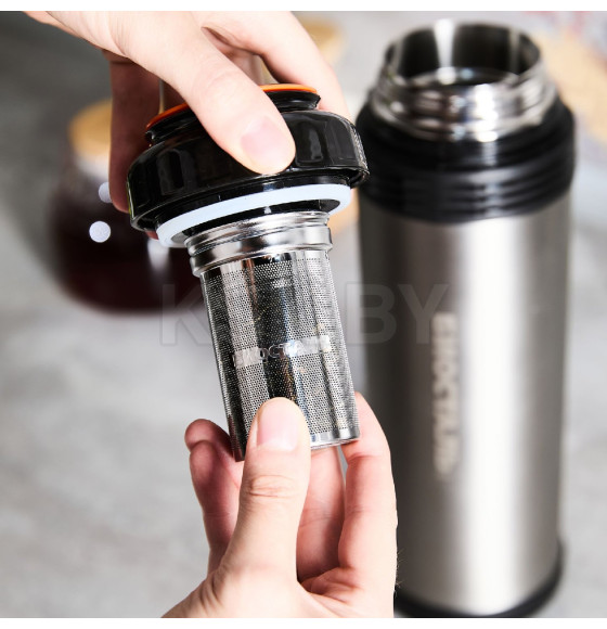 Термос БИОСТАЛЬ-СПОРТ NGP-Z 1.8 л универсальный с ручкой и ситечком