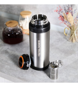 Термос БИОСТАЛЬ-СПОРТ NGP-Z 1.8 л универсальный с ручкой и ситечком