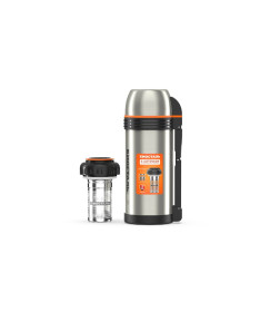 Термос БИОСТАЛЬ-СПОРТ NGP-Z 1.5 л универсальный с ручкой и ситечком