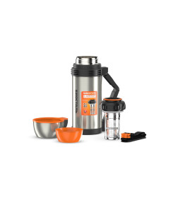 Термос БИОСТАЛЬ-СПОРТ NGP-Z 1.5 л универсальный с ручкой и ситечком