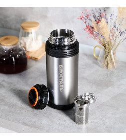 Термос БИОСТАЛЬ-СПОРТ NGP-Z 1.5 л универсальный с ручкой и ситечком