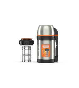 Термос БИОСТАЛЬ-СПОРТ NGP-Z 1.0 л универсальный с ручкой и ситечком