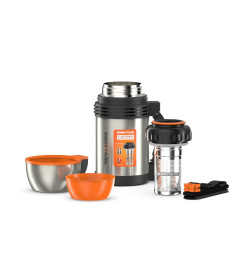 Термос БИОСТАЛЬ-СПОРТ NGP-Z 1.0 л универсальный с ручкой и ситечком