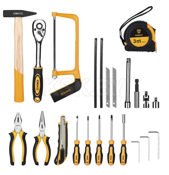 Набор инструментов (89 предметов) DEKO DKMT89 PRO (085-2009) 