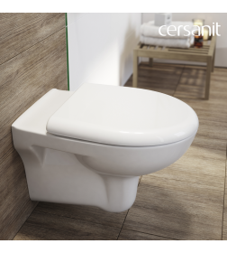 Комплект унитаз подвесной с инсталляцией Cersanit BLACK  NATURE CO DPL EO с кнопкой LEON  