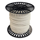 Веревка  хлопковая  крученая  4 мм, катушка 400м (12423) 