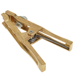 Зажим «крокодил» 315 А 170 мм (латунь) САТУРН Профи 16-0053-9