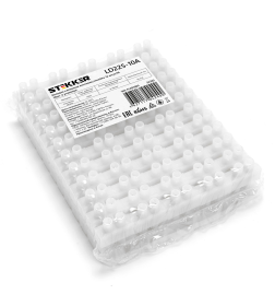 Колодка клеммная винтовая, линейка 12 штук, полиамид, LD225-10A DIY Stekker