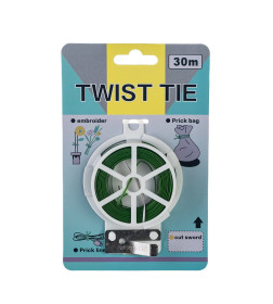 Проволока для подвязки растений на катушке 30м металл в ПВХ 807-4 532816