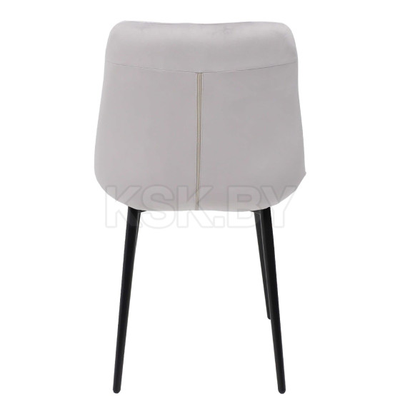 Стул AV 405, светло-серый бархат Н-09/черный (105375) 