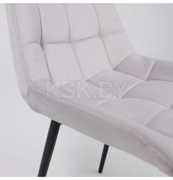 Стул AV 405, светло-серый бархат Н-09/черный (105375) 