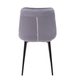 Стул AV 405, темно-серый бархат H-15/черный