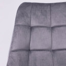 Стул AV 405, темно-серый бархат H-15/черный (106084) 