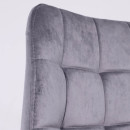 Стул AV 405, темно-серый бархат H-15/черный (106084) 