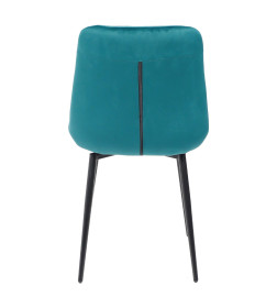 Стул AV 405, темно-бирюзовый бархат Н-56/черный