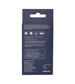 Блок питания GAN 35Вт 3000мА USB/Type C ROBITON CHARGER35-UCB БЛ19416