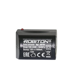 Блок питания 1000мА с гнездом автоприкуривателя ROBITON DC101 БЛ16183