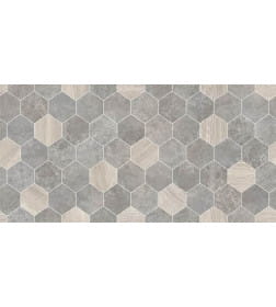 Плитка Beryoza Ceramica декор Cornion дымчатый 300х600х9 мм